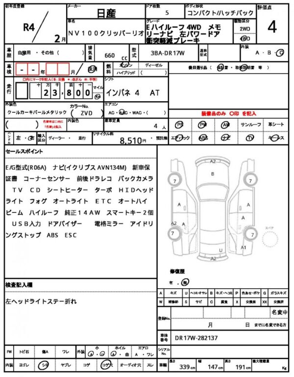Ref:AUX-18651187 NISSAN NV100CLIPPER RIO 2022 - Image 21