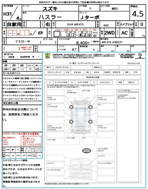 Ref:AUX-18663979 SUZUKI Hustle 2019 - Image 16