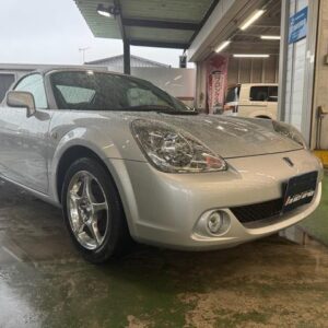 2005 Toyota Mr-S silver gasoline used car Japan export