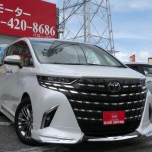 2025 Toyota Alphard pearl gasoline used car Japan export