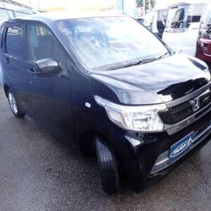 2018 Honda N-Wgn black gasoline used car Japan export