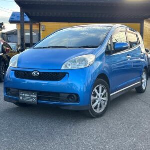 2006 Daihatsu Sonica blue gasoline used car Japan export