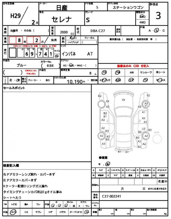 Ref:AUX-18846791 NISSAN SERENA 2017 - Image 20