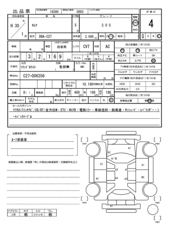 Ref:AUX-18850220 NISSAN SERENA 2018 - Image 21