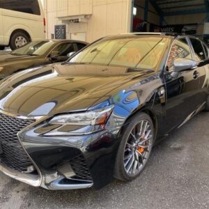 2015 Lexus Gs F black gasoline used car Japan export
