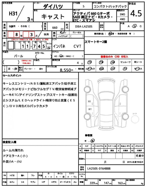 Ref:AUX-18865172 DAIHATSU CAST 2019 - Image 21