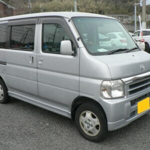 2004 Honda Vamos silver gasoline used car Japan export