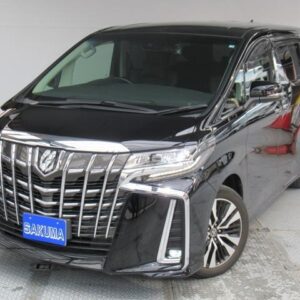 2020 Toyota Alphard G black gasoline used car Japan export