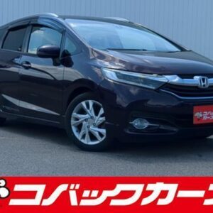 2015 Honda Shuttle purple hybrid used car Japan export