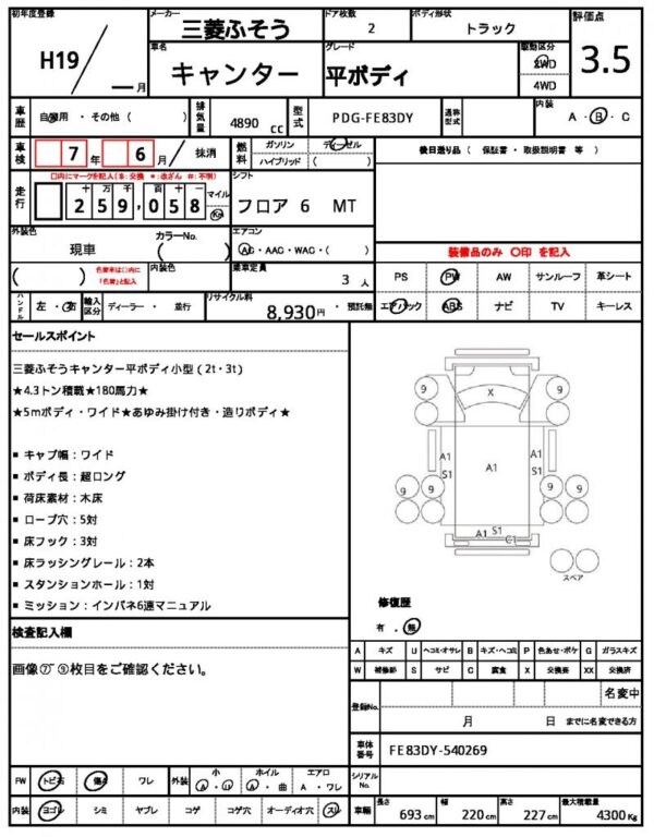 Ref:AUX-18886477 MITSUBISHI FUSO CANTER 2007 - Image 21