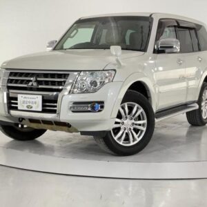 2014 Mitsubishi Pajero white diesel used car Japan export
