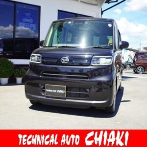 2020 Daihatsu Tanto black gasoline used car Japan export