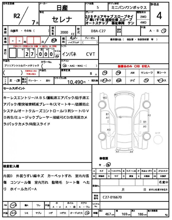 Ref:AUX-18918311 NISSAN SERENA 2020 - Image 21