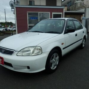 1999 Honda Civic Ferio white gasoline used car Japan export