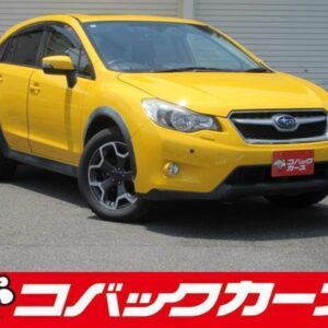 2014 Subaru Xv yellow gasoline used car Japan export