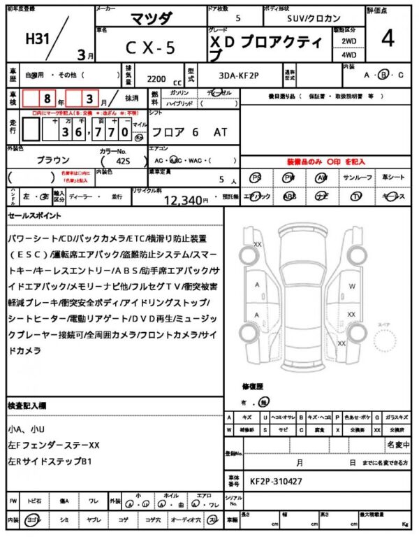 Ref:AUX-18981559 MAZDA CX-5 2019 - Image 20