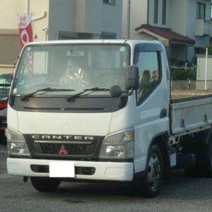 2005 Mitsubishi Fuso Canter white diesel used car Japan export