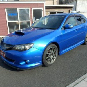 2010 Subaru Impreza blue gasoline used car Japan export