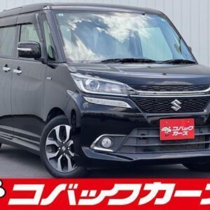 2017 Suzuki Solio Bandit black hybrid used car Japan export