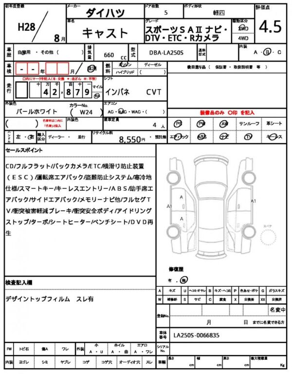 Ref:AUX-19051701 DAIHATSU CAST 2016 - Image 21