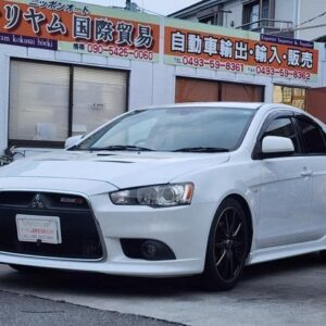 2009 Mitsubishi Galant Fortis Sport Back silver gasoline used car Japan export