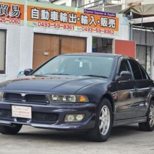 2001 Mitsubishi Galant purple gasoline used car Japan export