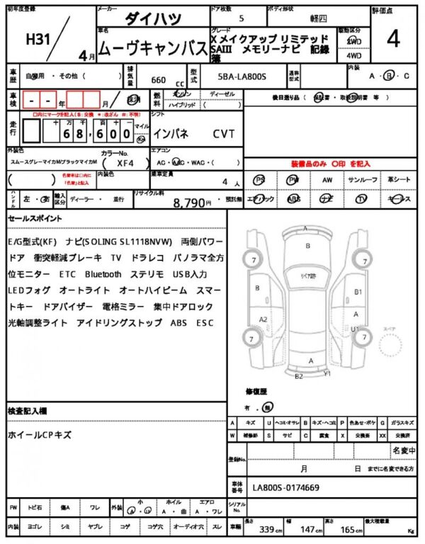 Ref:AUX-19061252 DAIHATSU MOVE CANBUS 2019 - Image 21
