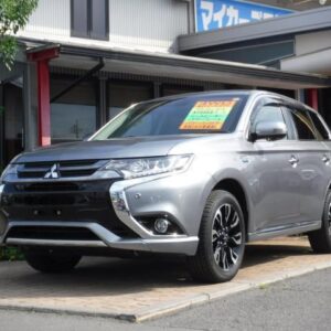 2016 Mitsubishi Outlander Phev gray hybrid used car Japan export