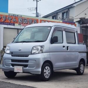 2013 Daihatsu Hijet Van silver gasoline used car Japan export