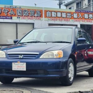 2001 Honda Civic Ferio blue gasoline used car Japan export