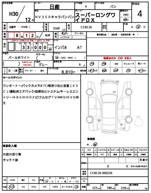 Ref:AUX-19164660 NISSAN NV350 CARAVAN VAN 2018 - Image 21