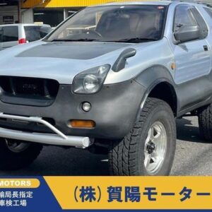 1997 Isuzu Vehicross silver gasoline used car Japan export