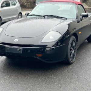 2002 Fiat Barchetta black gasoline used car Japan export