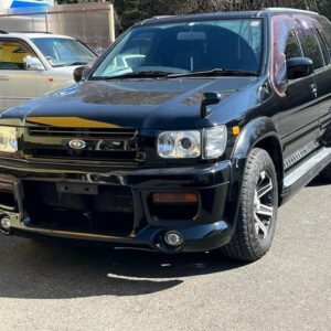 1998 Nissan Terrano Regulus black gasoline used car Japan export