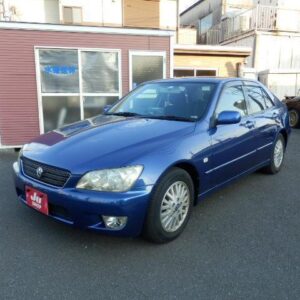 2003 Toyota Altezza blue gasoline used car Japan export