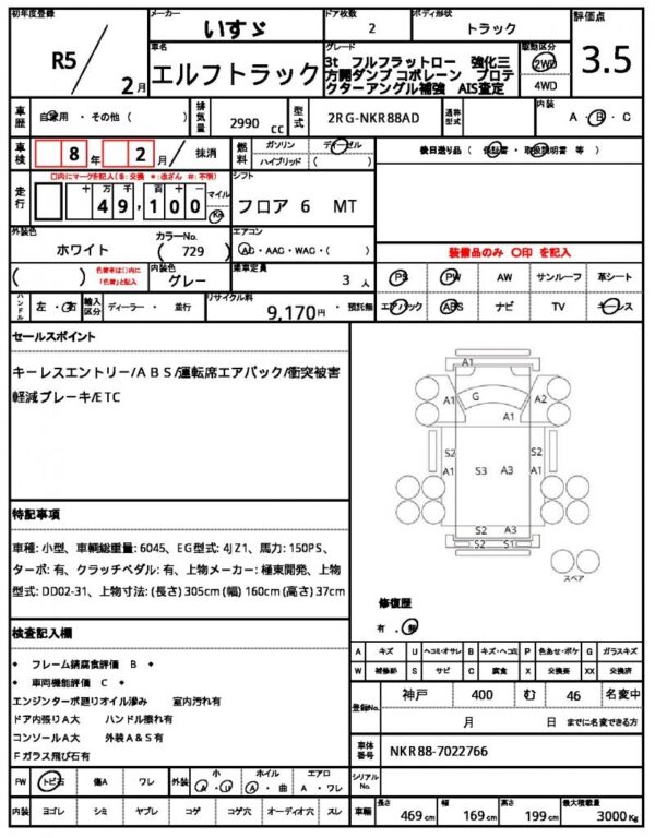 Ref:AUX-19207260 ISUZU ELF TRUCK 2023 - Image 21