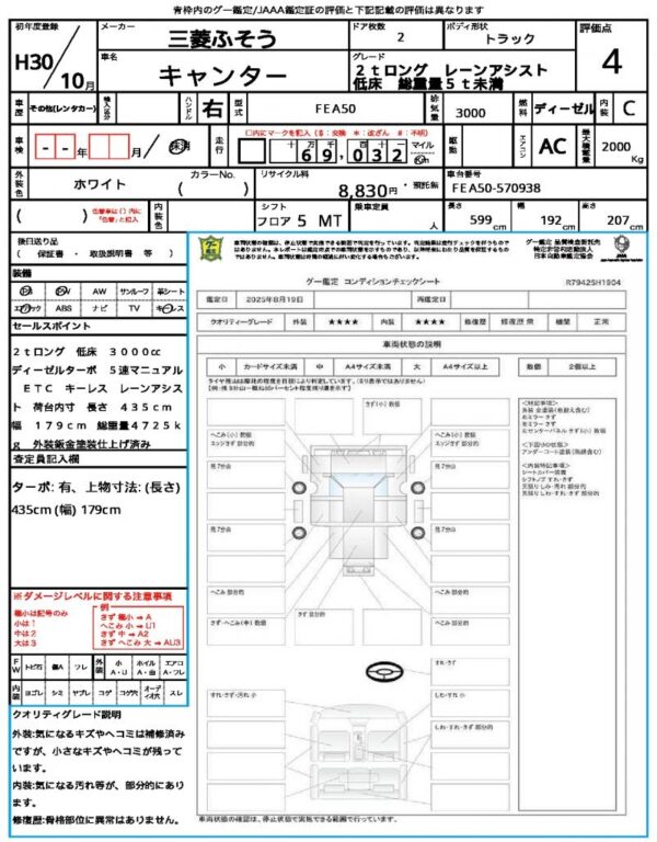 Ref:AUX-19211064 MITSUBISHI FUSO CANTER 2018 - Image 21