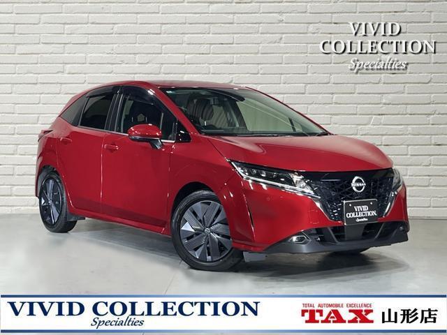 Ref:AUX-19243927 NISSAN NOTE 2022 1 2022 Nissan Note red hybrid used car Japan export