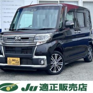 2017 Daihatsu Tanto black gasoline used car Japan export