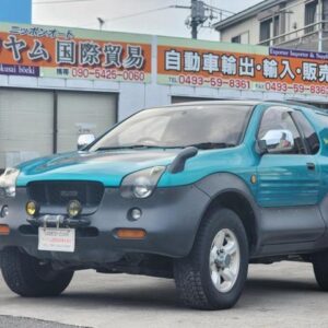 1998 Isuzu Vehicross green gasoline used car Japan export