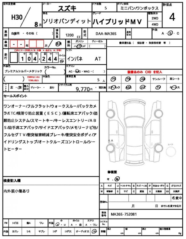 Ref:AUX-19291832 SUZUKI SOLIO BANDIT 2018 - Image 21