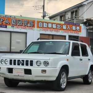 1999 Nissan Rasheen white gasoline used car Japan export