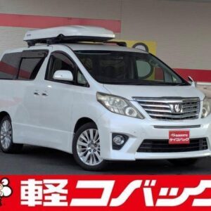 2012 Toyota Alphard pearl gasoline used car Japan export