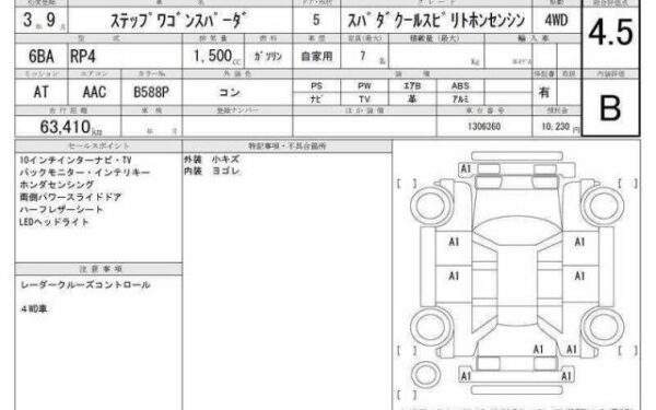 Ref:AUX-19364354 HONDA STEPWAGON SPADA 2021 - Image 6