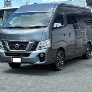 2018 Nissan Nv350Caravan Van gray diesel used car Japan export