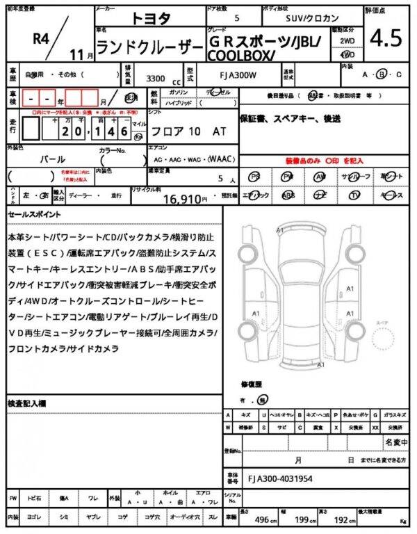 Ref:AUX-19410455 TOYOTA LAND CRUISER 2022 - Image 21