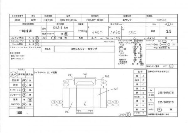 Ref:AUX-19418742 HINO HINO RANGER 2010 - Image 21