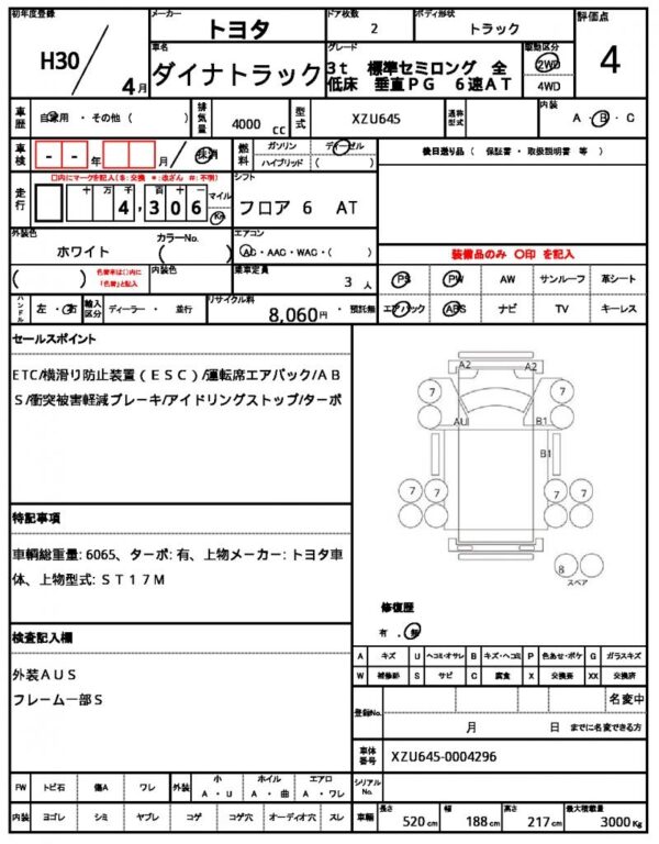 Ref:AUX-19426077 TOYOTA DYNA TRUCK 2018 - Image 21