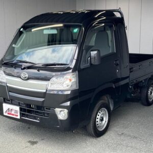 2018 Daihatsu Hijet Truck black gasoline used car Japan export