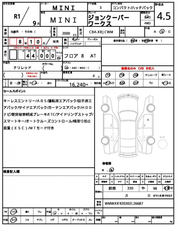 Ref:AUX-19431658 MINI MINI 2019 - Image 12